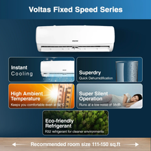 Load image into Gallery viewer, VOLTAS SAC 1.5 TON 3S 183 VECTRA ELEGANT