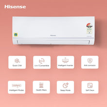 Load image into Gallery viewer, Hisense 1.5 Ton 3 Star Inverter Split AC AS-18TR4R3AK2