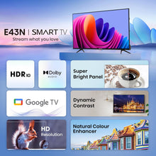 Load image into Gallery viewer, HISENSE 32" SMART LED TV HD READY 32E43N